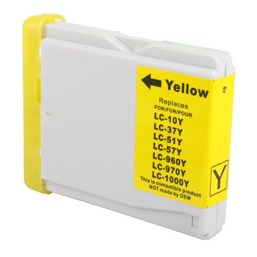 Brother LC51Y (LC51, LC 51) Compatible Yellow 