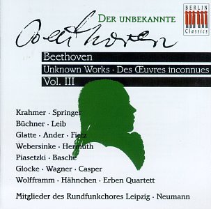 CD-Charts  Search : Beethoven: Unknown Works