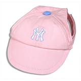 New York Yankees Princess Pink Dog Baseball Cap Size Med/large