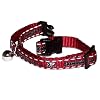 Pet Goods Collegiate 3/8-Inch Cat Safety Collar, University of Alabama