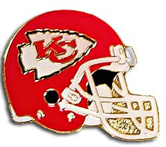 Kansas City Chiefs Helmet Pin