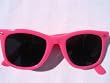 NEW 80's HOT PINK Wayfarer Sunglasses / New Vintage Retro New Wave