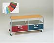 Locker Tv Media Cart By Elite Furniture