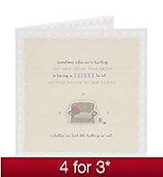 Friend Couch Encouragement Card