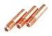 Forney 60164 Contact Tip for Mig Welding, Hobart or Miller, .023/.025, 3-Pack,Copper