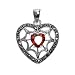 Jewelry : Silver Marcasite Pendants, Size: 27mm