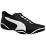 Puma Men's Scattista Lo ( sz. 10.5, Black/White )