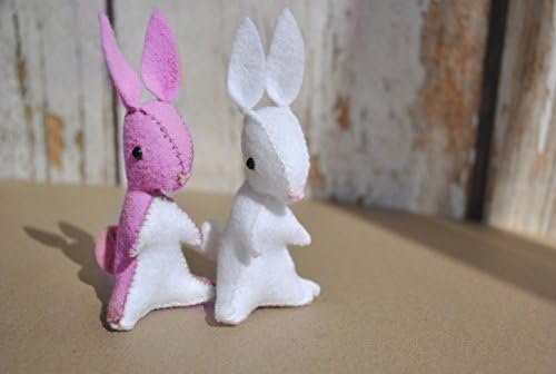 DIY Stuffed Bunny Sewing Kit Pink - Make Your Own Stuffed Animals!