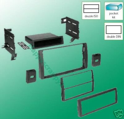 Stereo Install Dash Kit Toyota Scion TC 04 05 06 2006 (car radio wiring installation parts)