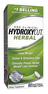 Hydroxycut Herbal Diet Supplement, 60 Count