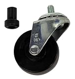 Lisle 96422 2 Bolt-on Wheel for Plastic Creeper