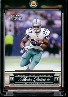 2007 Playoff Prestige Football Card #42 Marion Barber III - Dallas Cowboys - Mint Condition - Shipped In Protective ScrewDown Case!