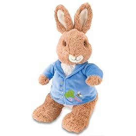  Kids Preferred The World of Beatrix Potter Peter Rabbit with Embroidered Applique