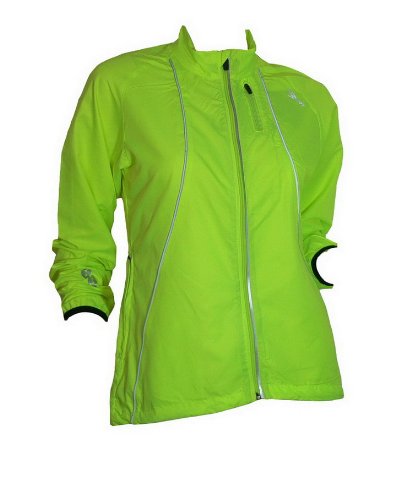 Brand New Women Neon Running Cycling Jacket 8638 Size L