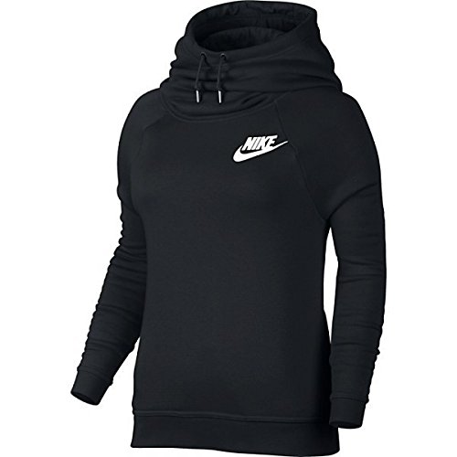 ナイキ アウター パーカ＆スウェット Nike Women's Sportswear Rally Hoodie Black/Blac [並行輸入品]