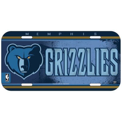 Memphis Grizzlies Official Logo License Plate