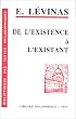 De l'existence � l'existant