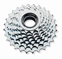 Sunrace Freewheel 13-28T 7S Chrome/Sil 126197