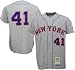 TOM SEAVER New York Mets 1969 MITCHELL & NESS Authentic Throwback Road Baseball Jersey, 48/XL
