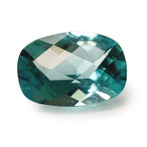 10.7x7.7mm Cushion Paraiba Apatite Loose Gemstone