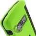New Neon Green Rubberized Phone Cover for LG enV Touch VX11000 Verizon Protector Case