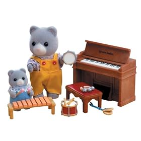 Sylvanian Families Music Time with Father