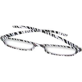 Carson Optical Reading Glasses - Zebra Print Pattern - RG-62