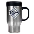 Tampa Bay Rays MLB Stainless Steel Travel Mug - Primary Logo by Great American Products