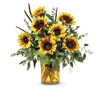 Yellow Flowers Bouquet Sunrise Sunflowers