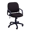 Cava High-Back Swivel/ Tilt Chair- Black