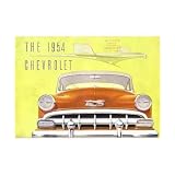 1954 CHEVROLET Sales Brochure Literature Book Piece by Chevrolet