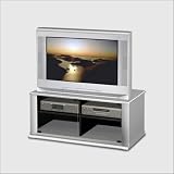 Tech-Craft Cab Series 4 Shelf Swivel TV Stand