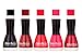 Fashion Bar Nail Polish in Black ,Mazanta Mauve Bright Pink , Pink, Shimmer Pink Shades 145295 RS.279.00