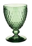 Villeroy & Boch Boston Green Crystal Claret