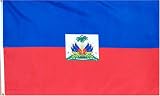 Haiti National Country Flag - 3 foot by 5 foot Polyester (New)