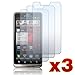 Motorola Droid Bionic XT875 - THREE (3) Premium Clear LCD Screen Protector Cover Guard Shield Films [AccessoryOne Brand]