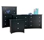 Sonoma 6-Drawer Dresser, 60"W x 16"D x 29"H (BLACK)