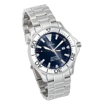 Omega Mens Seamaster Stainless Steel Watch #2265.80.00