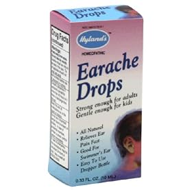 Hylands Earache Drops Adult child 0.33 Oz by Hyland's Homeopathic