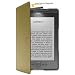 Custodia Amazon in pelle con luce per Kindle, colore: Verde (adatta solo per Kindle)