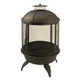 Steel Chiminea - Black