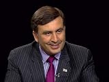 Charlie Rose with Sheikh Hamad bin Khalifa; Mikhail Saakashvili (September 28, 2007)