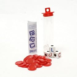 LCR - Left Center Right Dice Game - Random Color
