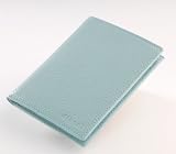 Geldbörse für Herren aus Leder von diboni ® - hellblau/blau/ciel