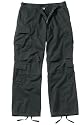 Military 8-Pocket BDU Pants Black Paratrooper Fatigues (Medium)