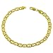 Sporting Goods : Classic 14 Karat Yellow Gold 8.5 Inch Mariner Bracelet