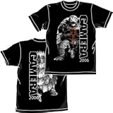 【小さき勇者たち～ガメラ～】ガメラフォト Tシャツ サイズ：L / BLACK