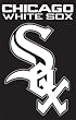 Chicago White Sox Applique Embroidered Banner Flag 44"x28" MLB Baseball Fan Shop Sports Team Merchandise