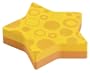 Post-it� Notes, Super Sticky Pad, 2.9 x 2.8 Inch, Star Die-cut Shape, Yellow and Orange, Two Pads (7350-STR)