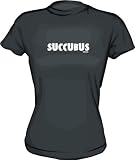 SUCCUBUS Distressed Style Logo Women's tee Shirt in 6 Colors Small thru XXL